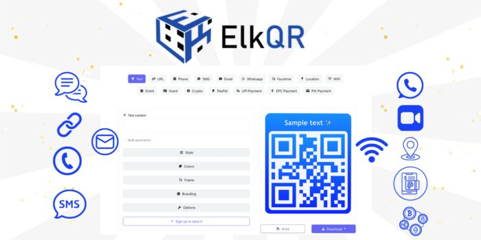 ElkQR Lifetime Deal