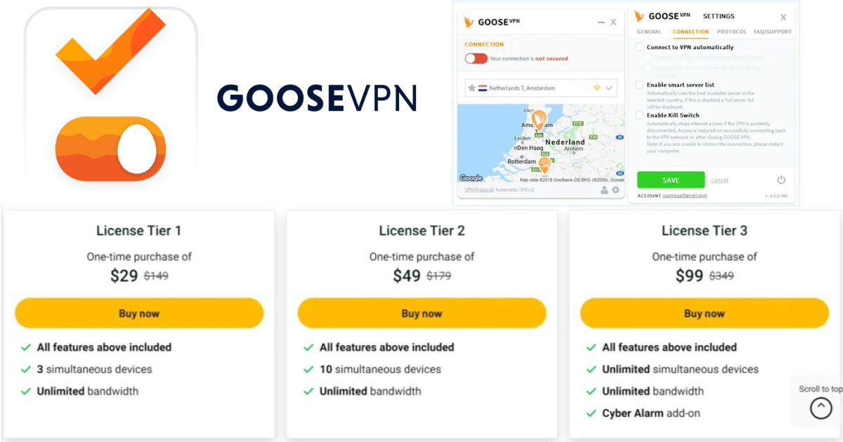  GOOSE VPN Lifetime Deal